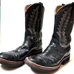 Ladies Full Quill Ostrich Boots
